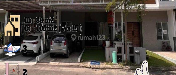 Dijual Murah RUMAH 2 Lantai FREE SURAT di Azure Bay Pasir Putih 1