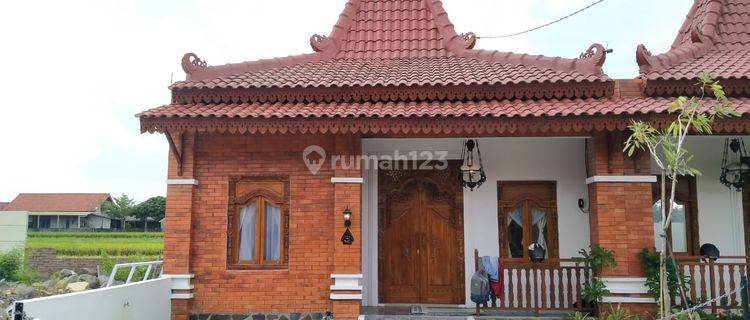 Rumah Minimalis Joglo Modern Di Prambanan Murah Siap Kpr 1