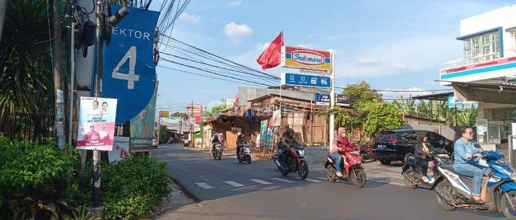 Tanah Lokasi Strategis Harga Dibwh Pasar Di Pondok Betung Bintaro 1