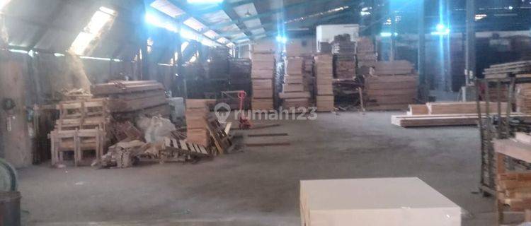 Dijual Gudang Ex Pabrik Kayu Di Kawasan Industri Akong, Desa Mekar Jaya, Kecamatan Sepatan, Kabupaten Tangerang, Propinsi Banten 1