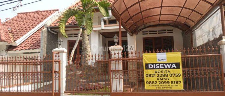 Rumah Asri Semi Furnished Di Cluster Pondok Hijau 1