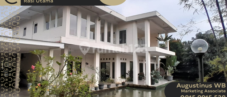 HOUSE INCLUDES 11 FISH PONDS ON PABUARAN MAIN ROAD PARUNG BOGOR 1