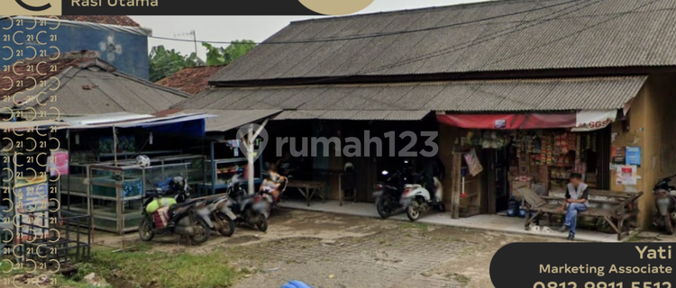 DISEWAKAN RUMAH HITUNG TANAH LOKASI STRATEGIS DI JALAN RAYA JONGGOL BOGOR 1