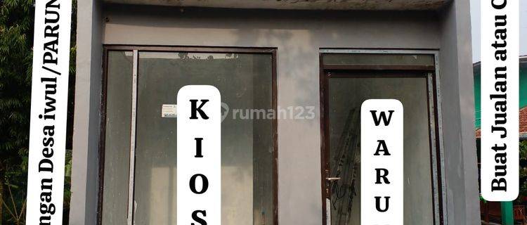 Dijual Cepat Kios/Warung ,desa Iwul, Parung Bogor,jabar  1