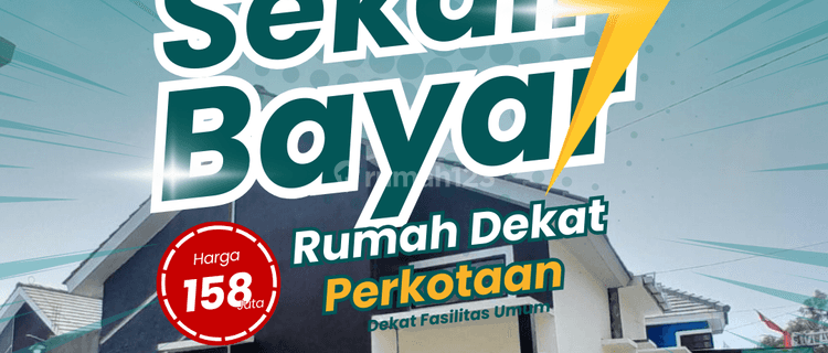 Promo Sekali Bayar Rumah Scandinivia Lokasi Dekat Pusat Kota 1