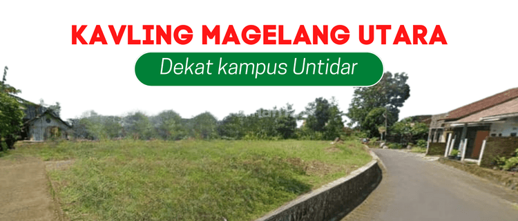 2 Jutaan Tanah SHM 72 M², Dekat Kampus Untidar Magelang 1