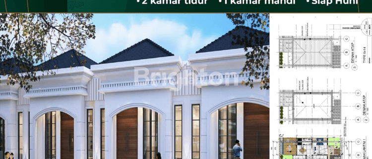 Kapital Residence Tipe Kavling 6 x 15 1