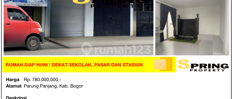 Ruko Sentraland Paradise Boulevard Parung Panjang Bogor Legok 1