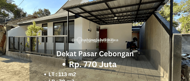 Rumah Baru Dekat Pasar Cebongan Jl Letkol Subadri 1