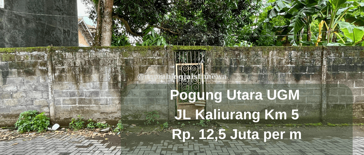 Tanah Dekat Ugm Pogung Pandega Padma Jalan Kaliurang Km 5 1