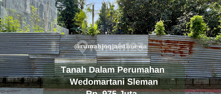 Tanah Dalam Perumahan di Wedomartani Dekat RM Sate Pak Bayu 1
