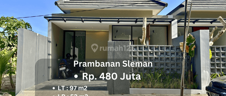 Rumah Baru 400 Jutaan di Prambanan Sleman 1