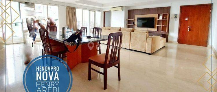 Permata Hijau Residence Unit 4+1 BR City View Dkt Senayan Plaza 1