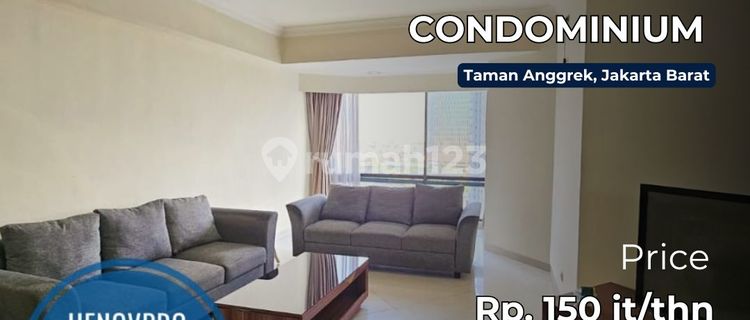 Taman Anggrek Unit 3+1BR Full Furnish Best City View 1