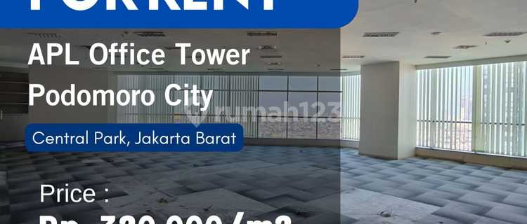 APL Office Tower For Rent Semi Furnish and Renov Mid Floor 1