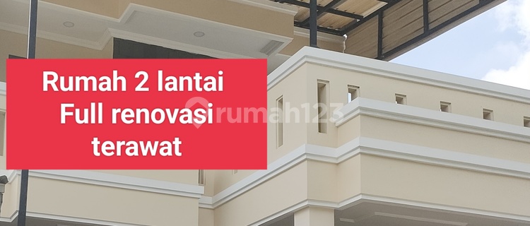 Rumah Dijual 2 Lantai Sudah Renovasi Cluster Italy Banjar Wijaya 1
