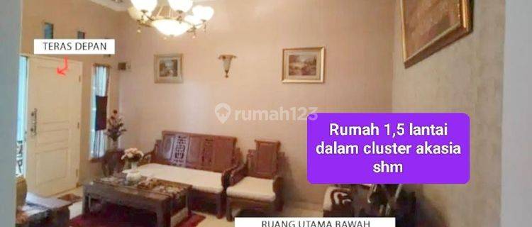 Rumah 2 Lantai Bagus di Cluster akasia cipondoh 1