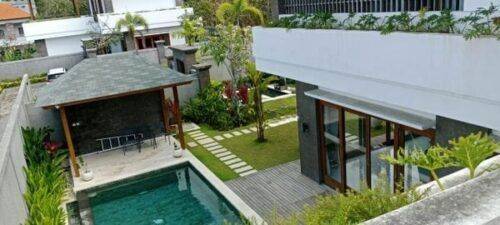 Jual Villa Full Furnished 2 Lantai 3+1 Kamar Uluwatu Ocean View 1