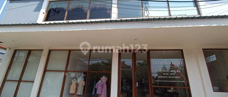 West Facing 1-Story Shop House Business Location on Sanur Bypass 1