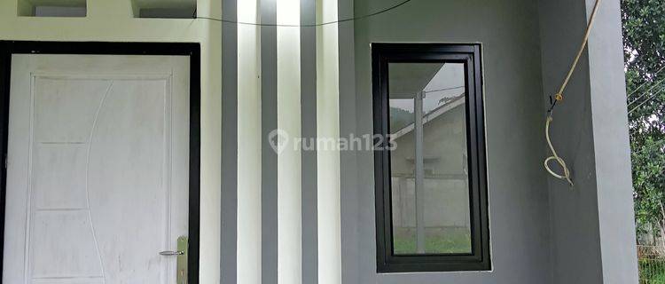 Rumah cluster 1 lantai dengan view gunung salak  1