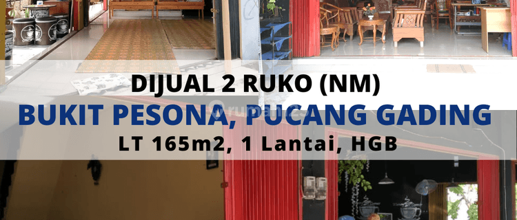 2 Ruko Bukit Pesona Pucang Gading 1