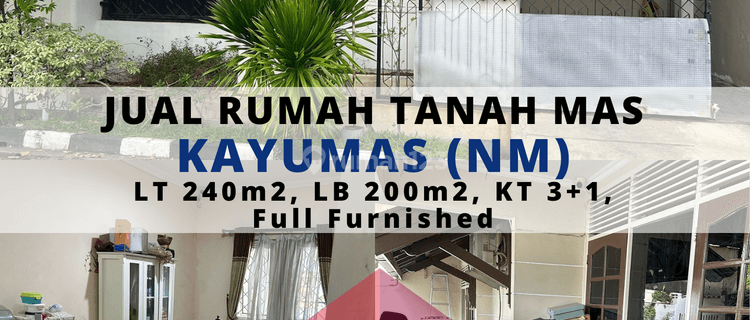 Rumah Kayumas Tanah Mas Full Furnished 1