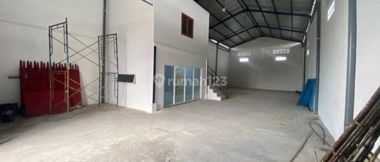Disewakan Cepat Gudang + Office 2 Lt Siap Huni di Tropodo Waru 1