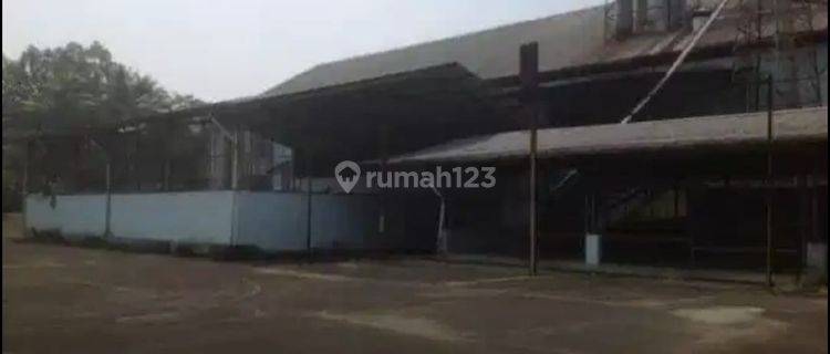 Dijual Gudang Luas 2.7 Ha Ex Pabrik Tapioka di Parung Bogor 1