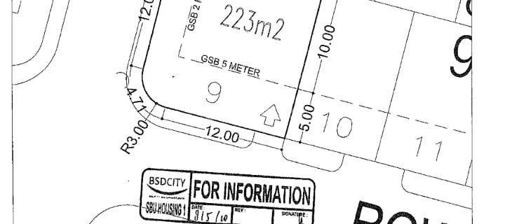 DIJUAL KAVLING @ CLUSTER EMINENT PRECIA 1