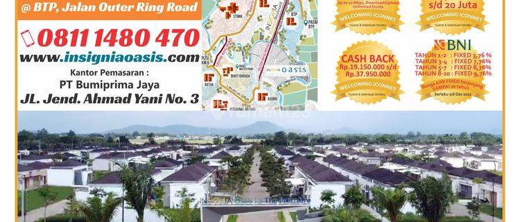 Rumah Baru Rumah Btp Makassar Insignia Oasis Tamalanrea 1