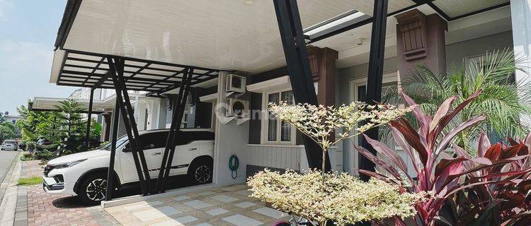 Rumah cantik semi furnished di cluster Visana The Savia, BSD 1