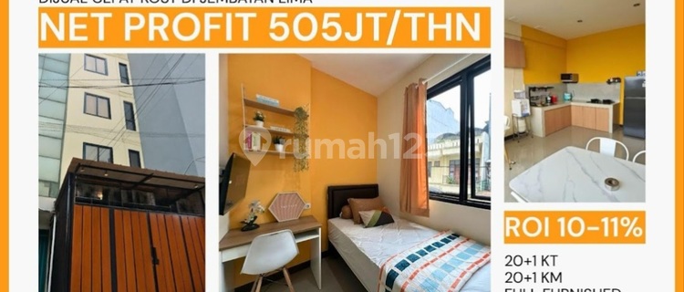 For Sale Boarding House, New, Full Occupancy, Already Has Passive Income. 1