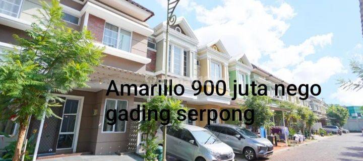 Rumah 900 Jt Nego Sampai Jadi Amarillo Malibu Gading Serpong Lokasi Di Kawasan Cbd  1