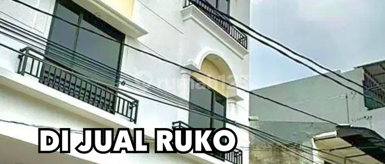 For Sale !!! New 3-Story Shop House in Jelambar, West Jakarta, with SHM Certificate (Width 4 X 16) 1