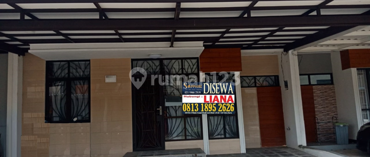Di sewa rumah sudah rapi siap huni nego 1