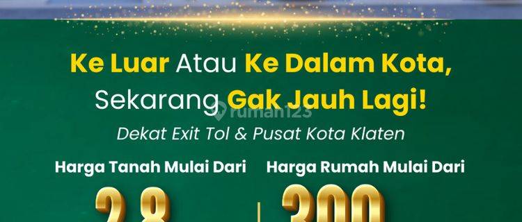 Rumah Murah Pusat Kota Klaten Harga Ekonomis 1