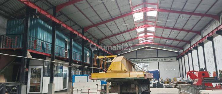 Gudang 1234 m² ex Pabrik Baja Ringan di Pedurenan, Bekasi Timur  1