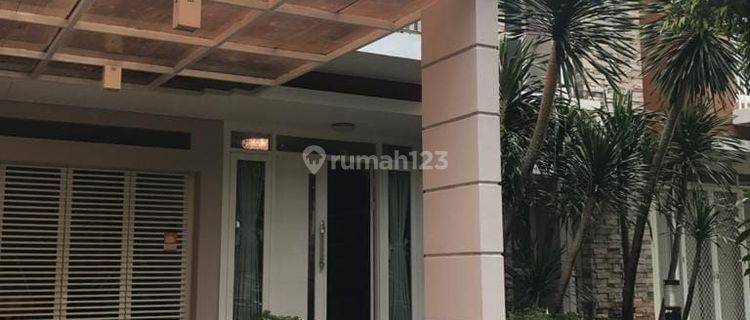 Disewakan rumah full furnish di cluster palm summarecon bekasi 1