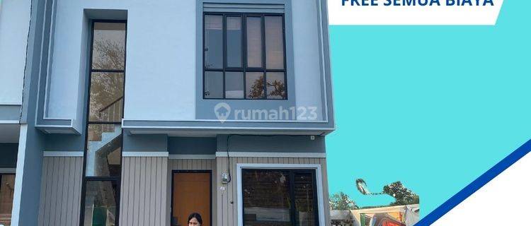 Rumah Mewah Estetik Termurah Pinggir Jalan Raya Bogor, Kemang 1