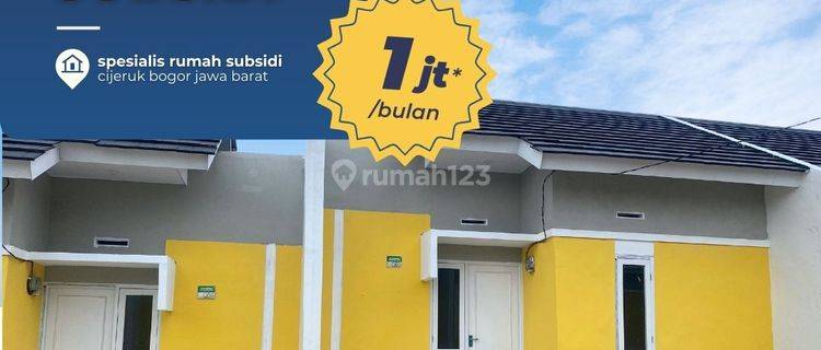 Rumah Murah Dekat Stasiun Batutulis 1 Jutaan Flat, Cijeruk Bogor 1