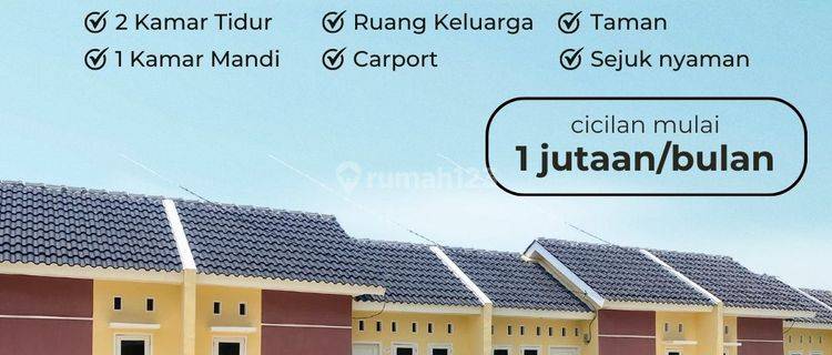 Cicilan 1 Jutaan Rumah Murah Siap Huni Dramaga Ciampea Bogor,bogor 1