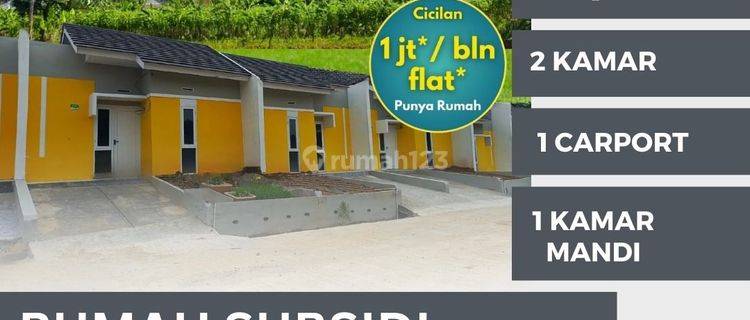 Termurah di Selatan Jakarta Rumah Subsidi Flat Sampai Lunas, Bogor 1