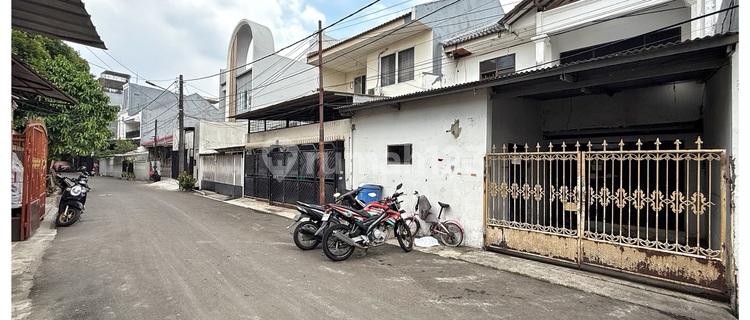 Land Calculation House 7x17 2-Car Row Queen's Garden West Jakarta 1