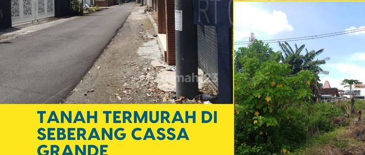 Tanah Termurah Di Seberang Perumahan Mewah Cassa Grande 1