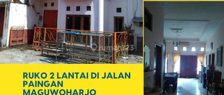 Dijual Ruko 2 Lantai Termurah Di Jalan Paigan Maguwoharjo, Depok 1