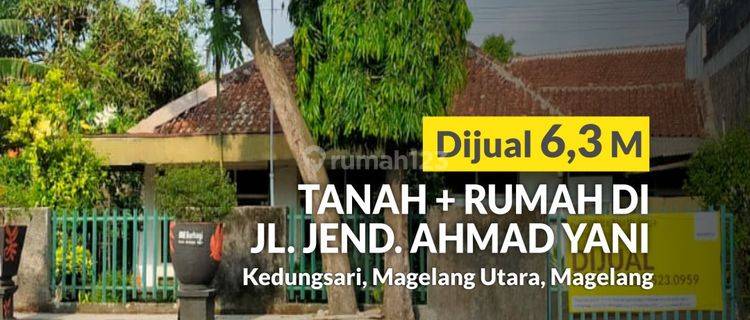 Tanah + Bangunan Rumah Di Magelang Utara  1