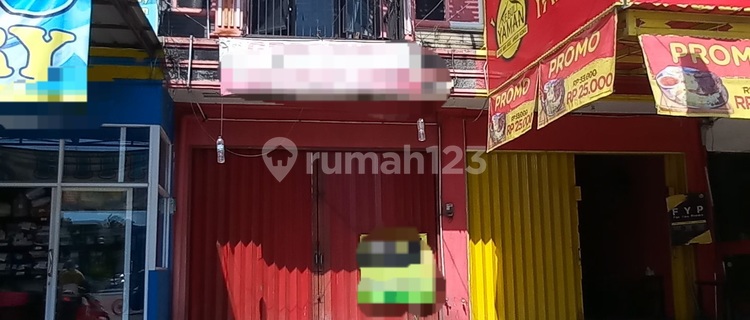 Disewa Ruko Strategis 2 Lantai di Pinggir Jalan Raya Kaliabang 1
