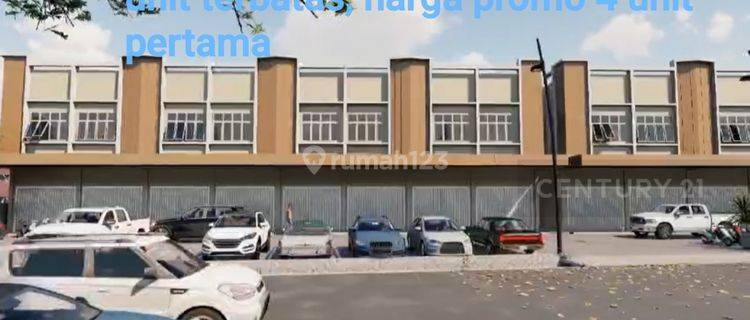 Ruko Cocok Utk Investasi Jl. Padat Karya Saingon 1