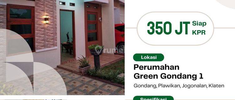 Jual Rumah Siap Huni Cuma 300 Jutaan Dekat Pabrik Gula Gondang Klaten 1