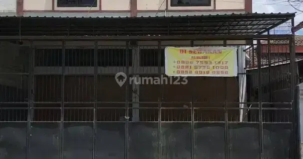 Disewakan 2 Ruko Gandeng di Jalan Perkebunan No.14c, Dekat Jalan Raya 1